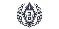 סמל "הדסה" מעוצב בשחור-לבן, מוקף בעטרה של עלי זית.