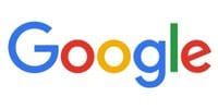 לוגו גוגל צבעוני. כיתוב "Google" בגופן sans-serif, אותיות בכחול, אדום, צהוב וירוק.